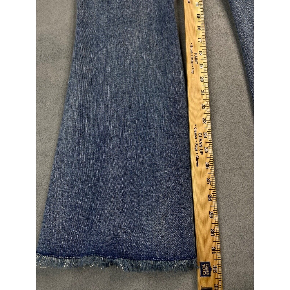 Dark Wash Flared Women’s Jeans - Picture 10 of 13